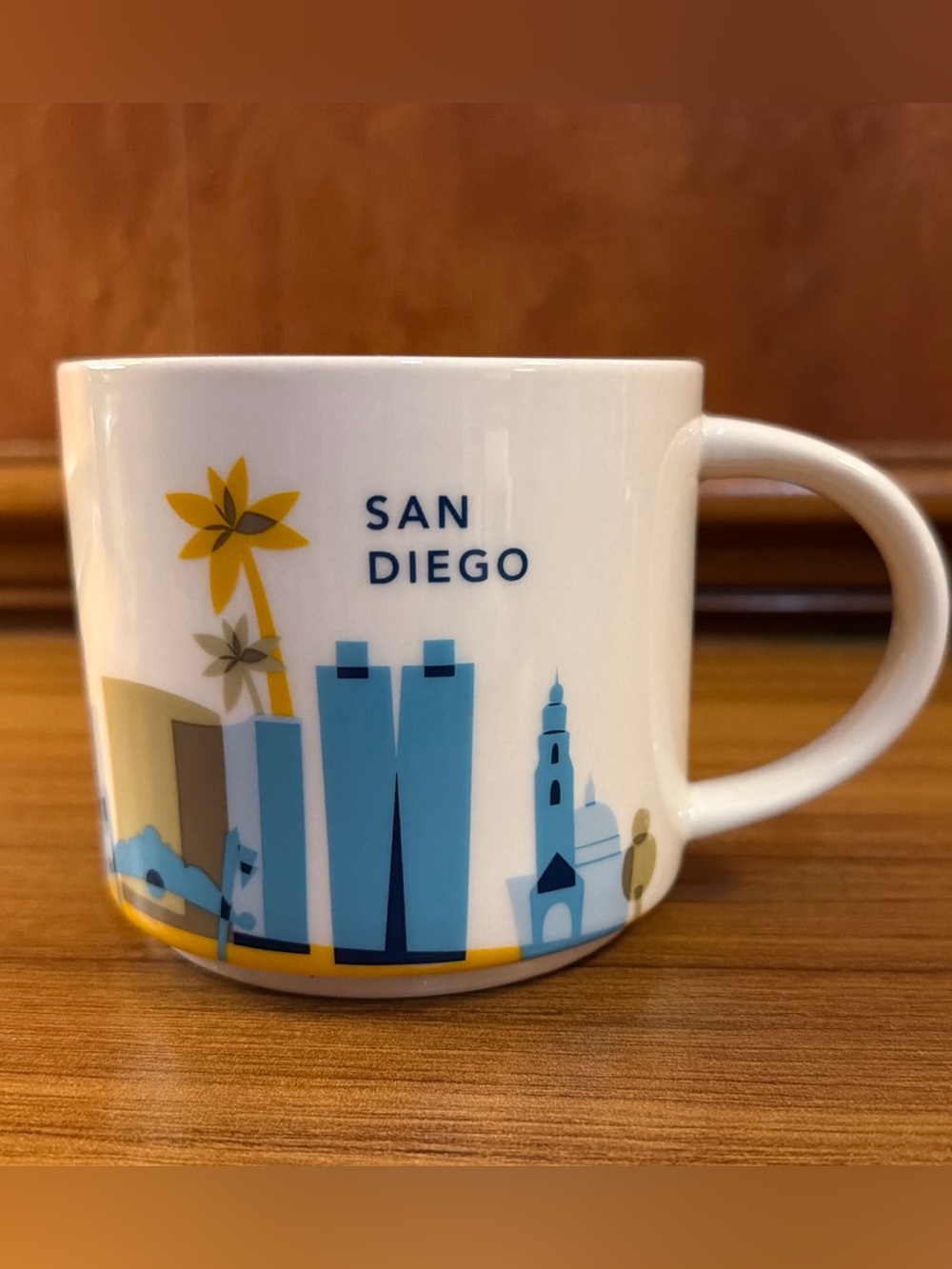 Starbucks San Diego You Are Here Collection 14oz Coffee Mug -NEW!